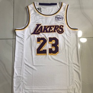 Boutique Jersey Mens 2025 LeBron James White Swingman Jersey