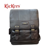 Kickers Leather Backpack 78087/89062/78082
