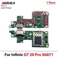 Charger Board For Infinix GT 20 Pro X6871 USB Charger Charging Port Flex Cable