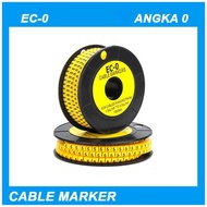 Cable Marker EC-0 Number 0