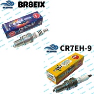 NGK IRIDIUM IX BR8EIX CR7EH-9 Plug Spark Plugs Palam Pencucuh RXZ HONDA CLICK 110 CB 400 SF RR