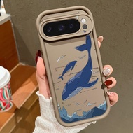 Ocean Animals Shark Dolphin Fish TPU Silicone Case Cho Google Pixel 8 Pro 8A 7A 9 Pro XL - Vỏ Điện T