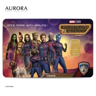 AURORA ITALIA (1g) 999.9 Guardians Of The Galaxy Volume 3 Limited Edition Gold Bar 银河护卫队3 纯金足金片