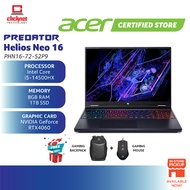 Predator Helios Neo 16 PHN16-72-52P9 Gaming Laptop 14th Gen Core i5/RTX™ 4060