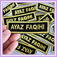 Name TAG EMBROIDERY/NAME TAG EMBROIDERY/NAME TAG School