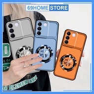 Vivo V27 / V27E case printed with colorful four-leaf clover, hot trend