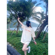 Hr VIETNAM Unisex T-shirt for men and women, loose sleeves, basic form, 100% cotton