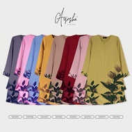 NURSAFIA KURUNG AYESHA V1, BAJU KURUNG, KURUNG MODEN CORAK BUNGA