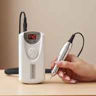 [Getdouble.my] Electric Cordless Efile Kit with Bits - Manicure Salon Home