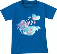 D&C KIDS Atasan kaos anak perempuan DTF-1162