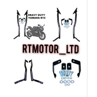 YAMAHA R15 V1 V2 MONORACK HEAVY DUTY TAPAK J FOR TOP BOX GIVI KAPPA SHAD GSB ALUMINIUM TOP BOX
