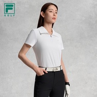 FILA CORE ATHLETICS GOLF ELITE GOLF CLUB Women Short Sleeve Polo (White)