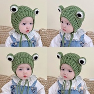 Cute Baby Hat Winter Warm Frog Cap 6-36 Months