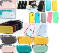 多款 Switch OLED/Switch/Switch Lite Case/Bag/Cover/Card Holder 保護殼/保護套/收納包/底座殼/卡盒 純色/拼色/漸變/紫色/粉色/藍色/黃色