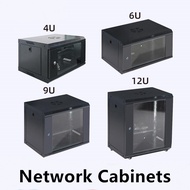 READY STOCK Rack Cabinet Data Wall 19 Inch Different Sizes  6U 9U 12U Floor Network Enclosure Networ