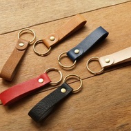 手工真皮鑰匙圈 (英文刻印/禮物包裝)