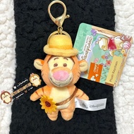 Hong Kong Disney Sweet Journey Tigger Mini Pendant Plush Keychain/Zz9.9