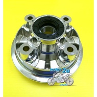 Y125ZR 125ZR Sprocket Hub Complete Set Chrome With Oil Seal and Bearing (Sport Rim) Spoket Hub Krom