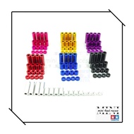 TAMIYA IMI Aluminium tube spacer set 12mm/6mm/3mm/1.5mm