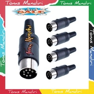 Midi DIN 8 Pin Male / Connector Cable Type 8 Pin Male