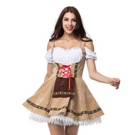 Male Woman Oktoberfest Costume Traditional Couple German Bavarian Beer Outfit Cosplay Halloween Carn