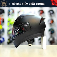 ROC 05 Fullface Helmet - ROC Helmet with 2 Matte Black Goggles | Ninja Hat and Headscarf Gift (Genui
