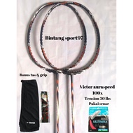 Victor auraspeed 100x mohammad ahsan badminton Racket Latest victor badminton Racket