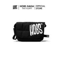 Hobs® กระเป๋าสะพายข้างนุ่มนิ่ม | FLUFFY TINY | Fabric crossbody bag ของแท้