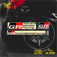 TOYOTA GR STICKER GAZOO RACING SPORT BOX STICKER