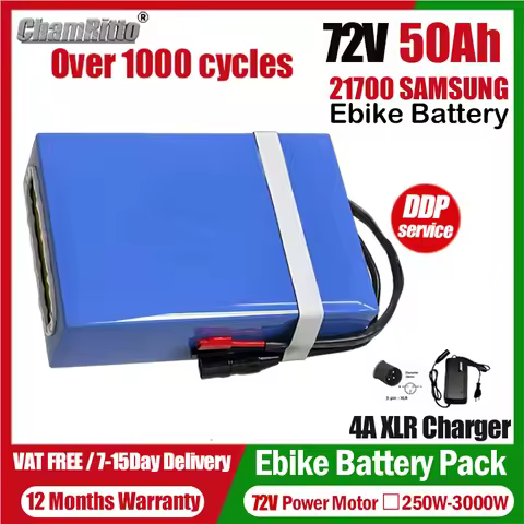 72V 20ah 30ah 35ah 40ah 50ah Electric bicycle EScooter Lithium Battery Electric Bike 21700 72V 1000w