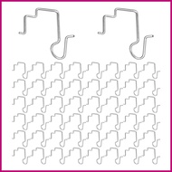 String Light Hangers 50 Pieces Heavy Duty Stainless Steel Light Hanger for Christmas for Patio Garag