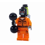 LEGO SH1084: DC Super Heroes Batman 76300 Bane Minifigure - Prison Jumpsuit, Backpack