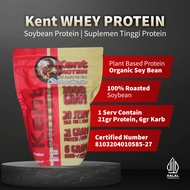 Kent Whey Protein 1000gr - Soy Protein 100% Bubuk Kedelai - Suplemen Kebugaran  Tinggi Protein