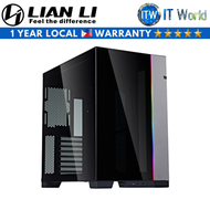 Itw | Lian Li Computer PC Case O11 Dynamic EVO Grey Mid-Tower Tempered Glass