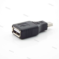 Universal USB 2.0 A To Mini B 5-Pin Female Male Adapter Mini Type-A B Jack Splitter for Smart Phone OTG Converter WDAGTH