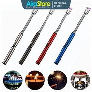 AiraStore Electronic Arc Lighter Rechargeable Windproof FireGas Pemantik Pemetik Api USB Atomic Plas