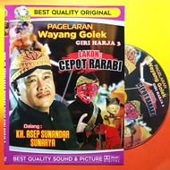 KASET VIDEO MP5 PAGELARAN WAYANG GOLEK LAKON CEPOT RARABI DALANG ASEP SUNANDAR SUNARYA.