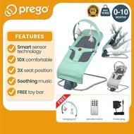 Prego Sierra Infant Seat Smart Sensor Automated Baby Swing Auto Buaian Electric Bayi 宝宝婴儿电动摇篮床