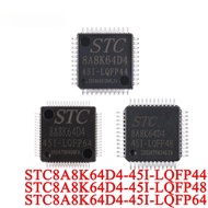 STC8A8K64D4 STC8A8K64D4-45I STC 8A8K64D4 LQFP64 LQFP48 LQFP44 Single Chip Enhanced 1T 8051 Microcont