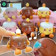 1F Talking Birthday Cake Keychain - for Friends Lovers Gifts - Car Bag Key Hanging Ornaments - Uniqu