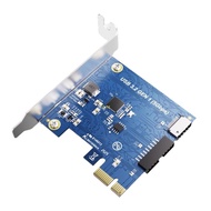 BT PCIe X1 To Type EMAIL 20Pin Expansion Card For Strengthened Connection And Stable Indication Tran