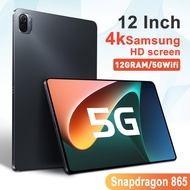 2023 New Snapdragon 865 Android 11 Tablets 12GB 512GB 12Inch HD 4K Screen Studying ON Line&amp;Nekwork Office