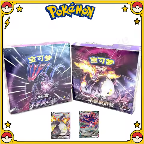 Pokémon TCG 4.0 Card Simplified Chinese Sword & Shield Vivid Portrayals Indigo Obsidian Slim Booster
