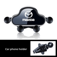 Xe Mazda Giá để điện thoại thông hơi Mazda3 mazda5 Mazda6 CX3 CX5 cx8 cx30 rx7 rx8 BT50 trọng lực xe
