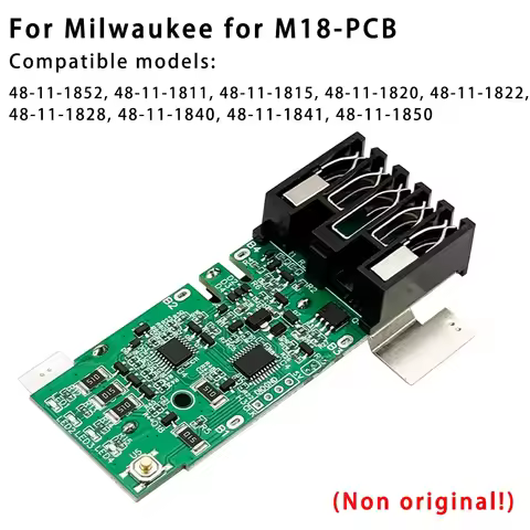 For M18 PCB Charging Protection Circuit Board For Milwaukee 18V 3Ah 4Ah 5Ah 6Ah Li-ion Battery PCB B