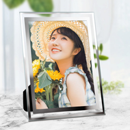 Glass Crystal Photo Frame Certificate Frame Table Creative Picture Frame 3R 4R 5R 6R 8R A4