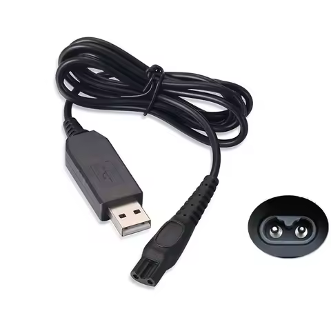 HQ8505 USB Charging Cable Power Shavers Adapter Charger for Philips Series1000 3000 5000 7000 9000 H