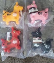 日版 Rody x Eva 新世紀福音戰士 跳跳馬 公仔 小擺設