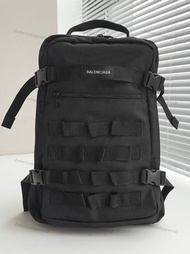 🤩必備機能後背包🤩 BALENCIAGA ARMY系列工裝尼龍後背包 | 耐磨防潑水耐髒好打理 | 大容量多隔層收納 | 可容15寸筆電 | 軍風百搭不撞款 | 男女通用|