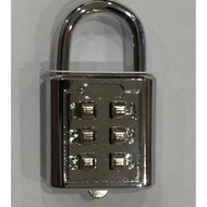 Keyless Combination 6 Digit Password Padlock Lock Code
